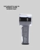 Yüksek Hızlı Şarjlı Fan | Kamp, Ofis ve Açık Hava İçin İdeal thumbnail 4