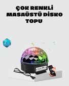 Taşınabilir Mini Disko Topu Lamba – Müzikle Senkronize Işık Efekti ve Parti Atmosferi thumbnail 1