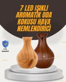 Aromaterapi Özellikli Ultrasonik Taşınabilir Oda ve Ofis Nemlendirici thumbnail 1