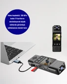 WiFi Destekli Mini Kamera – 180° Dönebilen Lens, 1080P Video, TFT Ekranlı thumbnail 5