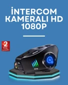 Q28 Kask Kulaklık 1080P HD Kamera – Bluetooth 5.3, Su Geçirmez, Gürültü Azaltma thumbnail 2