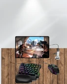 5in1 BT5.3 Mobil Oyun Kiti Klavye Mouse Dönüştürücü Seti thumbnail 2
