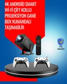 1.5 KG Ağırlığında, 4500 Retro Oyunlu Multimedya Projektör thumbnail 1