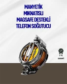 Mıknatıslı ve Aparatlı Montajlı Soğutucu Fan | Her Cihaza Uyumlu | LED Göstergeli thumbnail 1