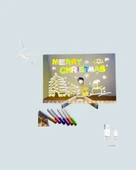 LED Aydınlatmalı Şeffaf Mesaj Tahtası – 30x20 cm, Neon Etkili Yazılar İçin Tasarlandı thumbnail 3