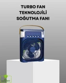 Turbo Teknolojili Ayarlanabilir Sessiz Masa ve Ofis Fanı thumbnail 1