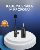 Bluetooth 5.2 Kablosuz Mikrofon – 360° Ses Algılama, Gürültü Engelleme, 4 Saat Çalışma thumbnail 1
