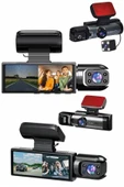 Video ve Fotoğraf Kaydedici Sürüş Kamerası Ön ve Arka Çift Kameralı thumbnail 5