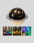 Aromaterapili USB Hava Nemlendirici – Projeksiyon Işıklı, Sessiz ve Şık Tasarım thumbnail 3