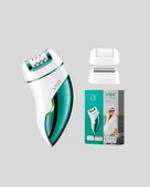 Şarjlı 3’ü 1 Arada VGR Epilatör LED Işıklı Suya Dayanıklı Hassas Bölge Epilasyon Makinesi thumbnail 2