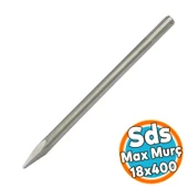 Profesyonel Beton Kırma Yontma Ucu SDS Max Murç 18x400 mm Uzun Ömürlü Dayanıklı Kırıcı Uç thumbnail 1