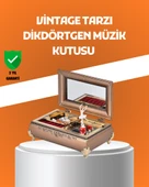 Müzikli Balerin Figürlü Takı Kutusu Piyano Desenli Dekoratif thumbnail 1