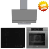 Ferre ve AFM Tech Markalı / ÇEYİZLE Elektrikli Vitro.  Ankastre Set (QBL62CPR + V6-04 + FM3407 ) thumbnail 1