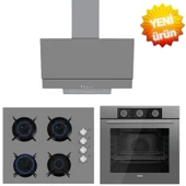 Ferre ve AFM Tech Marka / Venta FryArt Airfryer  Antrasit  Ankastre Set (QXE62CPR + FM3407 + FM2210) thumbnail 1