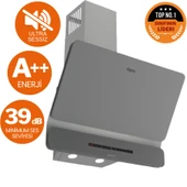 Ferre ve AFM Tech Markalı / ALFA ANTRASİT & BEYAZ Sessiz  Ankastre Set (D082-SA + FM2210 + FM7701 ) thumbnail 2