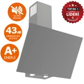 Ferre ve AFM Tech Marka / GreyZon Antrasit Gri Ultra Sessiz Ankastre Set( D079-SA +FM2210 + FM7710) thumbnail 2