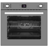 Ferre ve AFM Tech Markalı / ZAO Sessiz Elektr. Vitro Ankastre Antrasit Set (D088-SA +V6-04 +FM7710) thumbnail 4