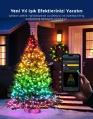 Govee Yılbaşı Ağacı Aydınlatması 2S - 20 Metre thumbnail 4