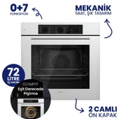 Ferre ve AFM Tech Markalı / NEWO Elektrikli Vitroseramik  Ankastre Set (QBL62CB + V6-04 + FM3301 ) thumbnail 2