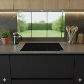 Ferre ve AFM Tech Markalı / Stella Elektrikli Vitro. Sessiz Ankastre Set (D082-SA + V6-04 + FM7710) thumbnail 5