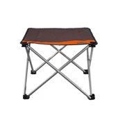 Katlanır Kamp Sandalyesi - Şezlong - Madfox Prowler - 3 Kademeli - Kahve/Turuncu - Taşıma Çantalı thumbnail 4