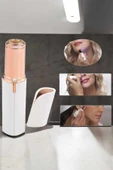 Taşınabilir ve Şık Yüz Kaş Epilatörü Hassas Ciltlere Özel thumbnail 4