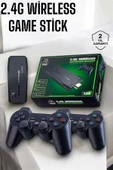 Atari Oyun Konsolu 2000 Oyunlu Game Stick 2.4G Wireless thumbnail 2