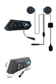 Bluetooth Kask Kulaklığı Intercom 5.0 Bluetooth Android ve İOS Uyumlu thumbnail 5