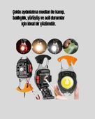USB Şarjlı Mini LED Anahtarlık Fener thumbnail 3