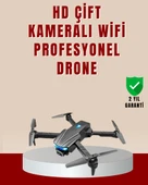 Katlanabilir 4K Kamera Drone Uzaktan Kumandalı Profesyonel Drone thumbnail 1