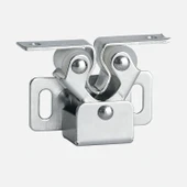 Metal Kelebek Çıt Çıt Dolap Kapak Tutucu Mıknatıslı Kapı Kilidi Sağlam Güçlü Tutuş Paslanmaz thumbnail 4