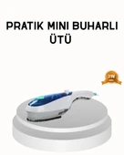 Mini Buharlı Seyahat Ütüsü – Hızlı Isınan, Koku Giderici, Her Kumaşa Uygun Taşınabilir Ütü thumbnail 1