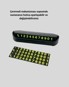 Gri Alüminyum Araç İçi Telefon Numaratörü – Dayanıklı, Modern ve Net Görünürlük Sağlayan Tasarım thumbnail 5