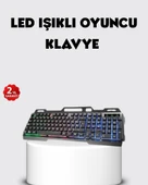 RGB Aydınlatmalı Klavye Mouse Seti – USB Bağlantılı, Türkçe Q, Ayarlanabilir DPI, Ergonomik Yapı thumbnail 1