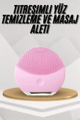 Hassas Ciltlere Özel Titreşimli Yüz Temizleme ve Masaj Aleti thumbnail 2