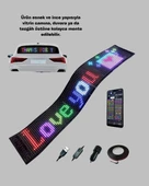 USB Destekli LED Mağaza Tabelası – Renkli RGB Kayan Yazı Paneli thumbnail 5