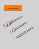 Ergonomik 16 Parça Bits Tornavida Uç ve Adaptör Seti thumbnail 3