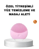 Silikon Yüz Temizleme ve Masaj Aleti – Su Geçirmez, Taşınabilir ve Cilt Dostu thumbnail 1