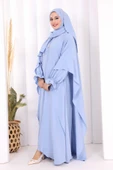 Pançolu Elbise Takım 8002 Bebe Mavisi thumbnail 3