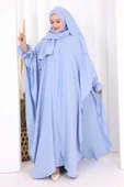 Pançolu Elbise Takım 8002 Bebe Mavisi thumbnail 2