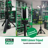 Hais Pro Taşınabilir Tripod Aydınlatma - 9000 Lümen thumbnail 4