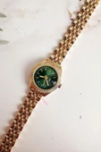 Aetos Gold Kordon Yeşil Kadran Kadın Kol Saati thumbnail 6