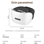 Dailytech Bian Taşı Isıtmalı Titreşimli Karın & Bel Masaj Kemeri Regl Döneminde Rahatlatıcı Kullanım thumbnail 6