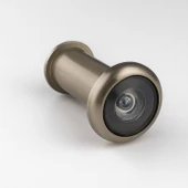 Kapı Dürbünü Kısa 35-60 mm 14 mm Delik Çapı Güvenlik Gözetleme Aparatı Metal Gövde Saten Renk thumbnail 4