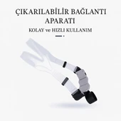 DailyTech Yetişkin Yüzme Antrenman Şnorkeli Siyah thumbnail 5