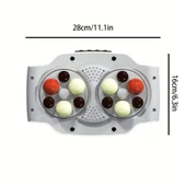 Dailytech Bian Taşı Isıtmalı Titreşimli Karın & Bel Masaj Kemeri Regl Döneminde Rahatlatıcı Kullanım thumbnail 8