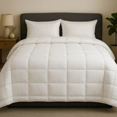 Özdilek Microsoft Outlet Çift Kişilik Silikon Beyaz Yorgan (195x215) thumbnail 2