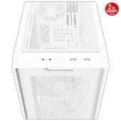 ASUS A21 PLUS Tempered Glass ARGB Beyaz USB 3.2 Micro ATX Kasa A21 PLUS BEYAZ thumbnail 3