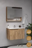 Teta Home Napoli 65 Cm Mdf Banyo Dolabı Seti  Atlantik Çam thumbnail 1