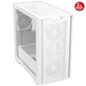 ASUS A21 PLUS Tempered Glass ARGB Beyaz USB 3.2 Micro ATX Kasa A21 PLUS BEYAZ thumbnail 2